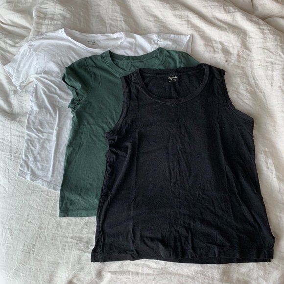 Madewell Tops - Madewell T-Shirt and Tank Size Extra Small Bundle